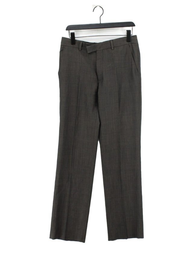Jasper Conran Men's Suit Trousers W 32 in Brown 100% Wool