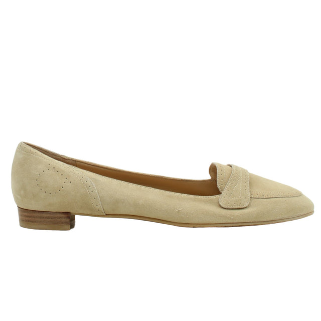 Salvatore Ferragamo Women's Flat Shoes UK 8.5 Tan 100% Other