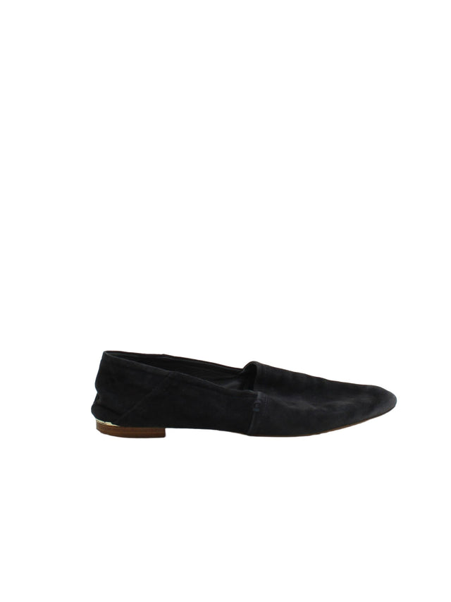 Massimo Dutti Women's Flat Shoes UK 5.5 Black 100% Other