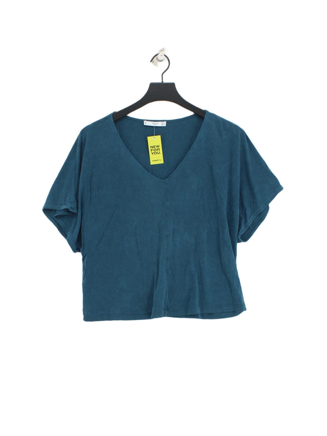 MNG Women's Blouse M Blue 100% Other