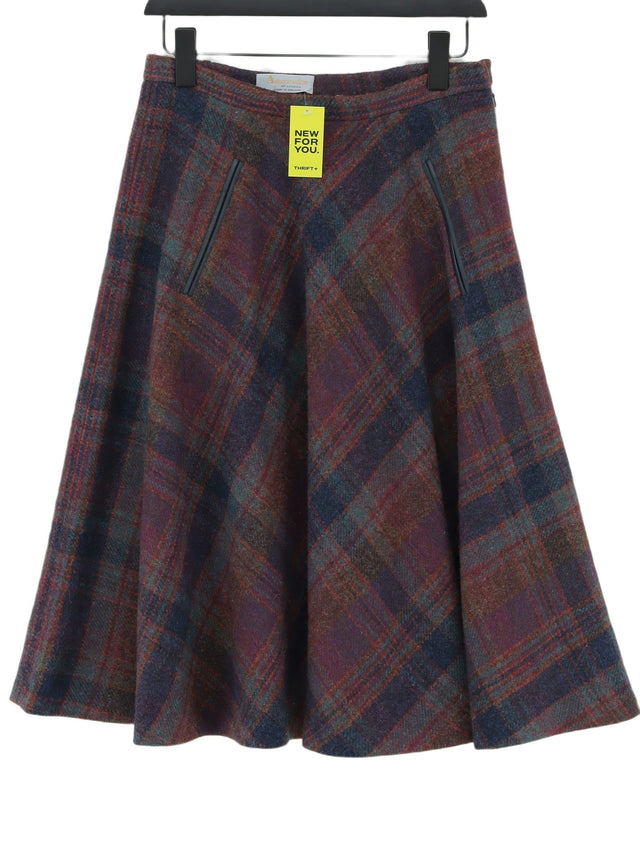 Aquascutum Women's Midi Skirt W 30 in Multi 100% Other