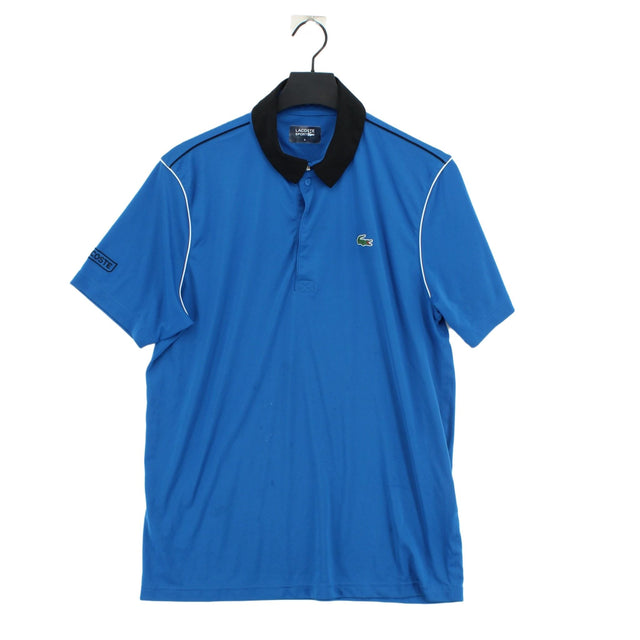 Lacoste Men's Polo Chest: 40 in Blue 100% Polyester