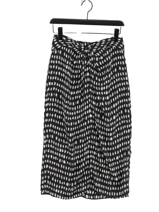 MNG Women's Midi Skirt S Black 100% Polyester