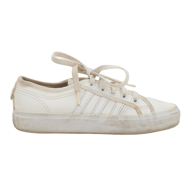 Adidas Women's Trainers UK 3 White 100% Other