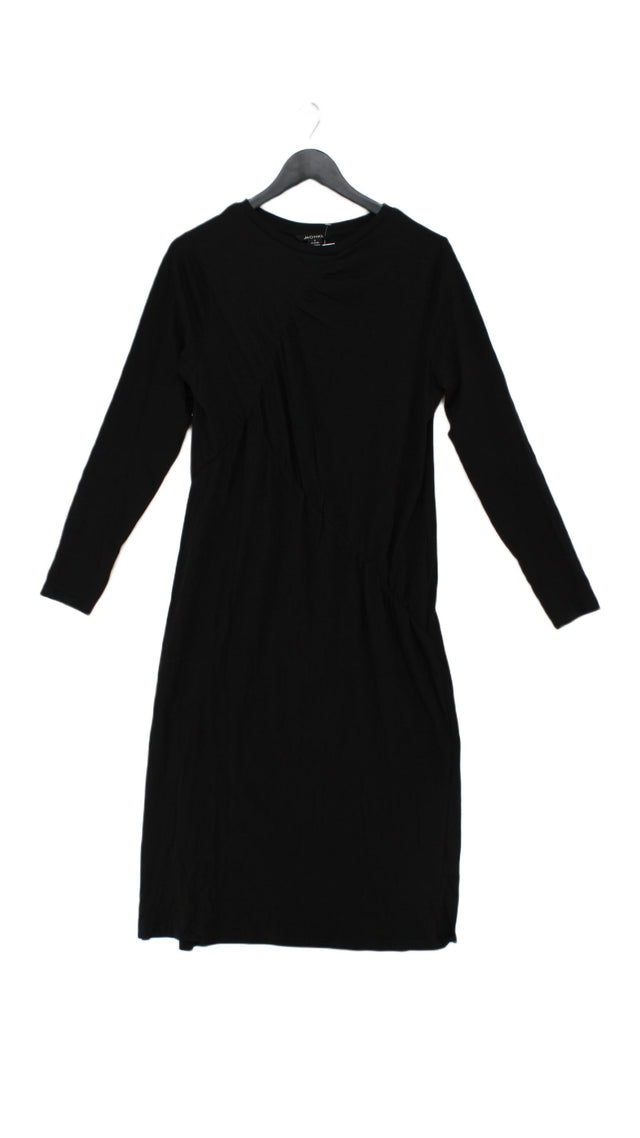 Monki Women's Midi Dress S Black 100% Cotton