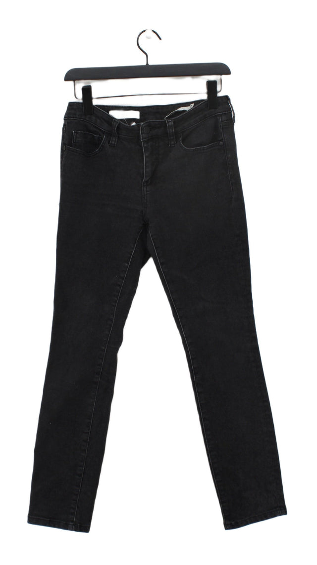 Pilcro And The Letterpress Women's Jeans W 28 in Black Cotton with Polyester