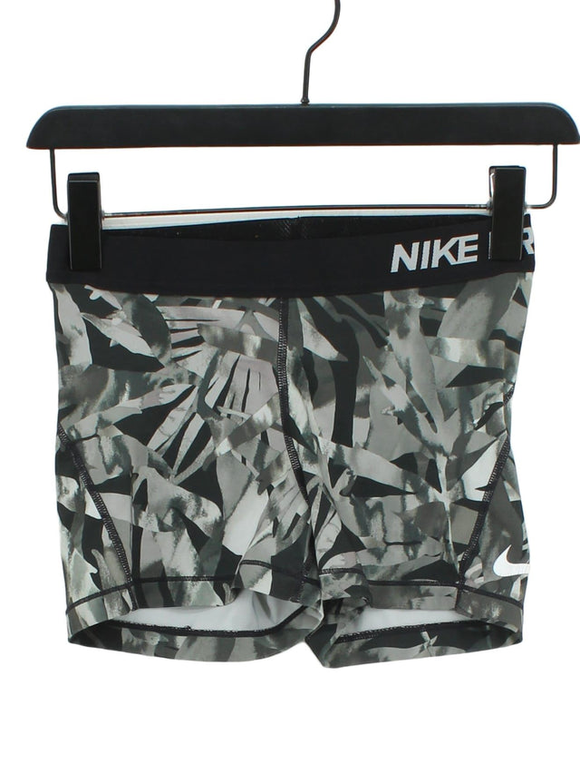 Nike Women's Shorts S Multi Polyester with Elastane
