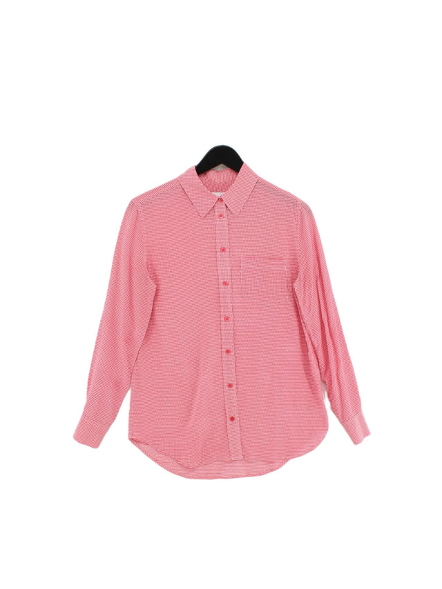Equipment Women's Blouse XS Pink 100% Other