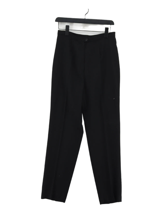 Austin Reed Women's Suit Trousers UK 12 Black Wool with Viscose