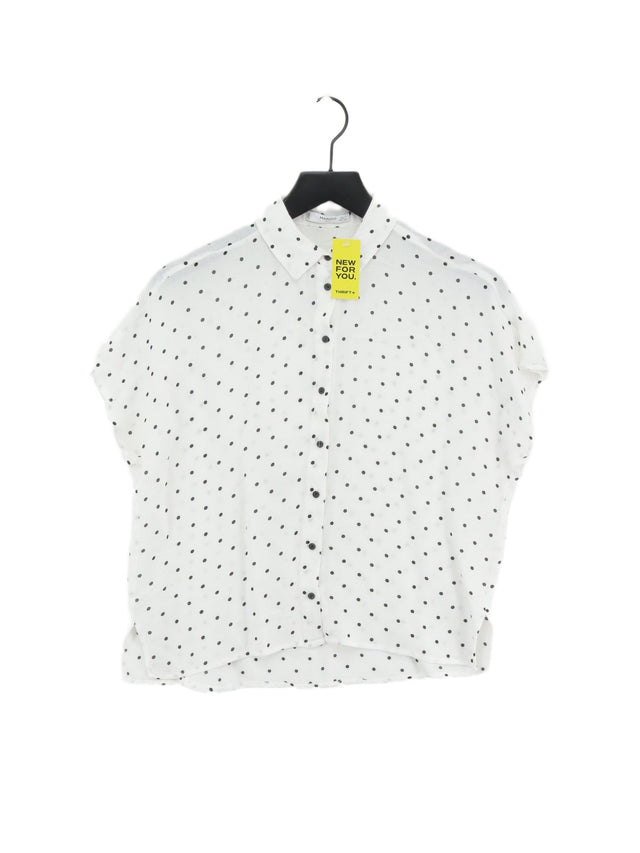 Mango Women's Shirt XS White 100% Other