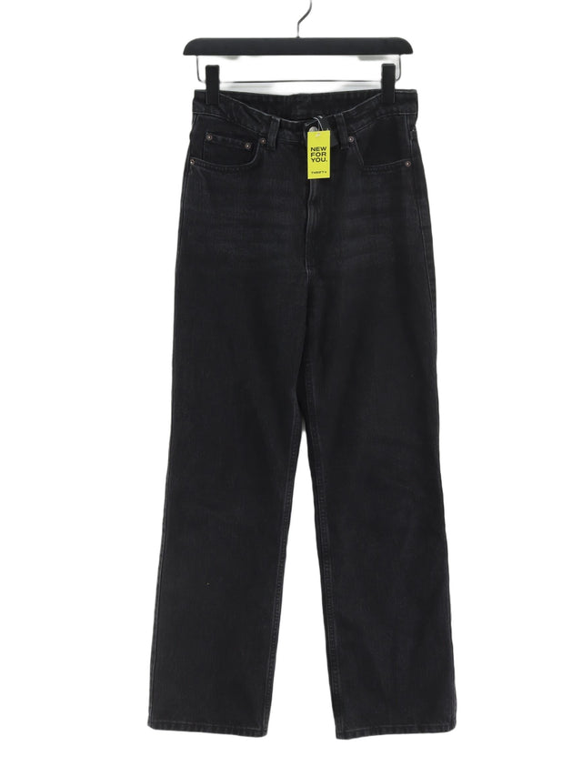 Weekday Women's Jeans W 28 in Black 100% Cotton