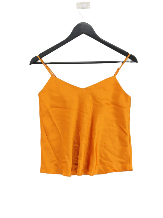 MNG Women's T-Shirt XS Orange 100% Polyester