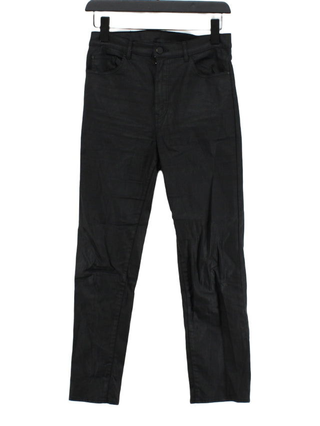 Massimo Dutti Women's Jeans UK 8 Black 100% Other