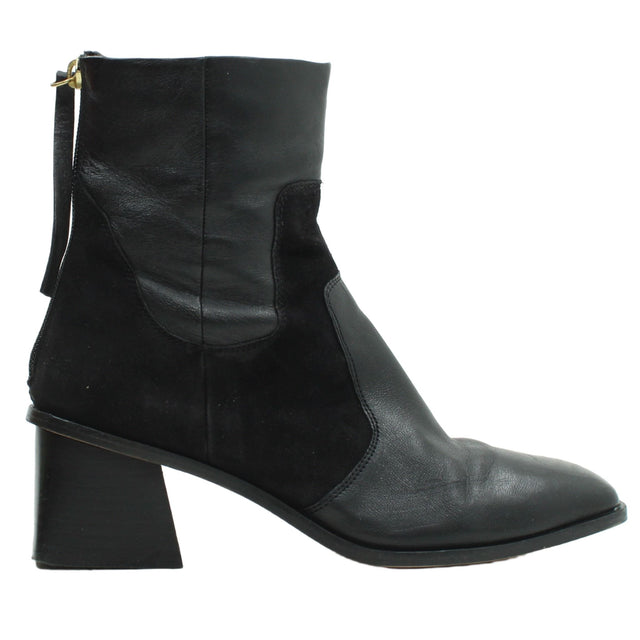 Oliver Bonas Women's Boots UK 4 Black 100% Other