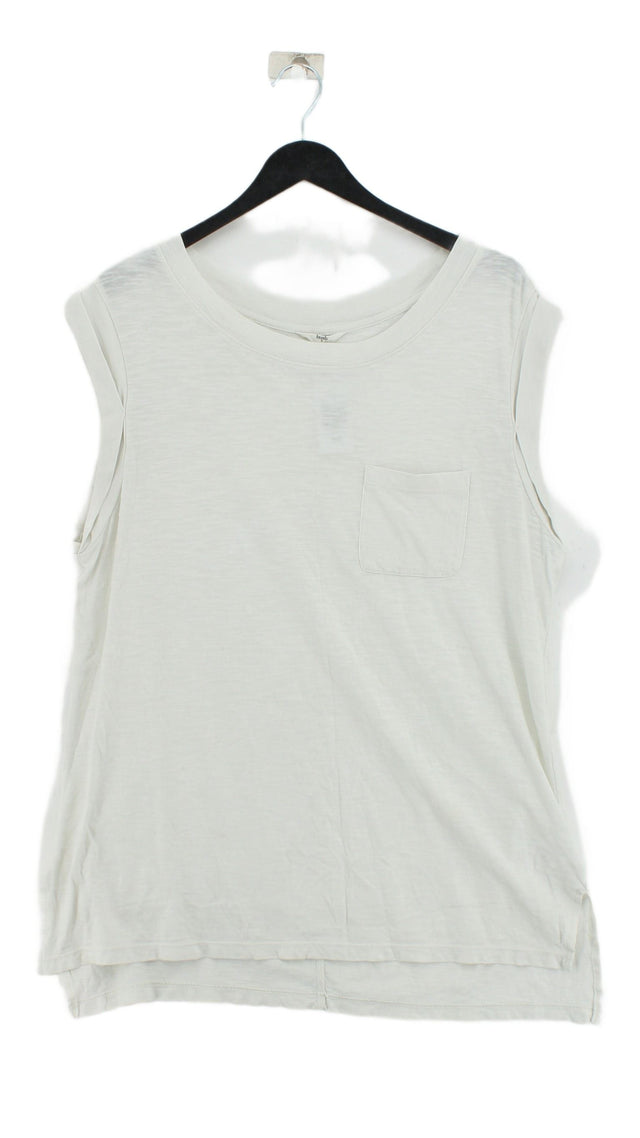 Hush Women's T-Shirt M White 100% Cotton