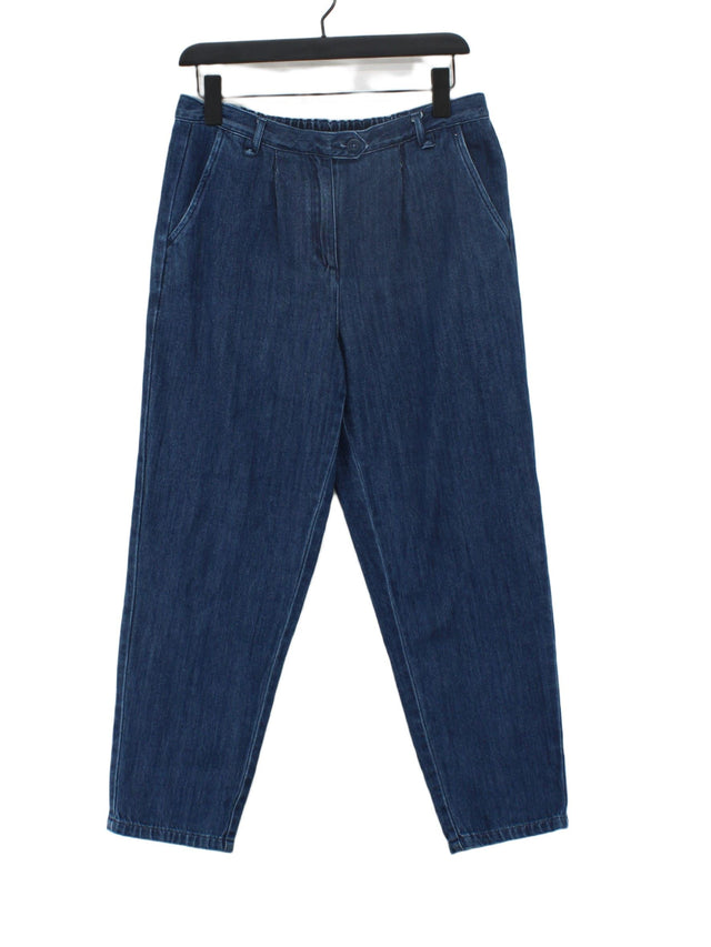 Seasalt Women's Jeans UK 12 Blue 100% Cotton