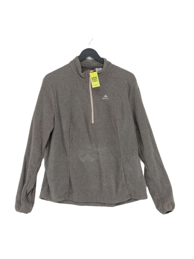 Quechua Men's Jumper XXL Grey 100% Other