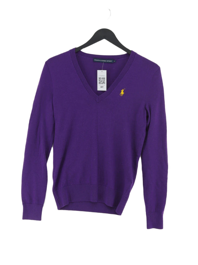Ralph Lauren Women's Top S Purple 100% Wool
