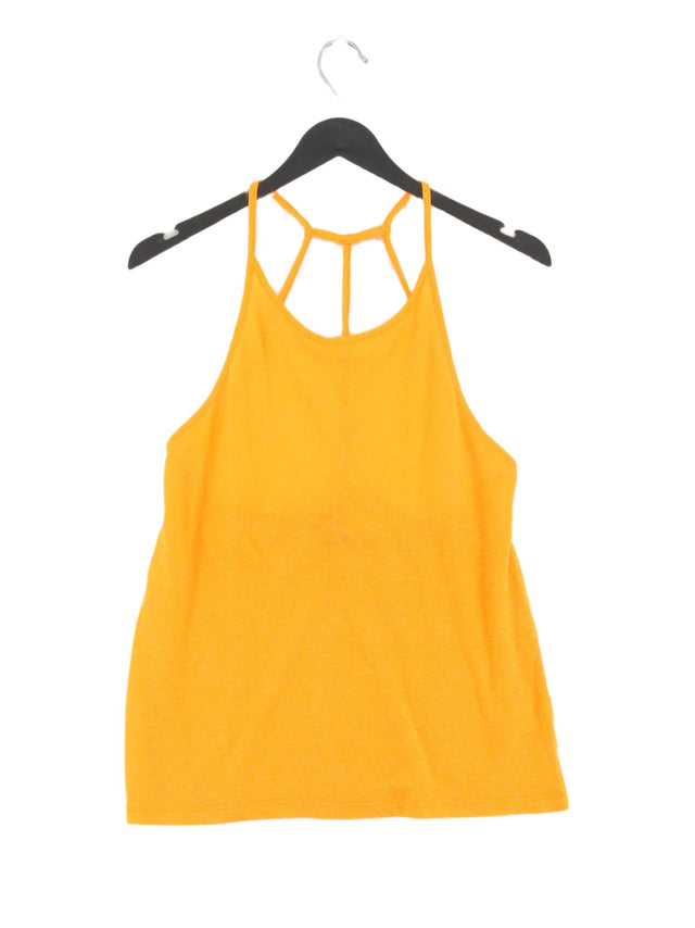 Sweaty Betty Women's Top L Orange 100% Polyester
