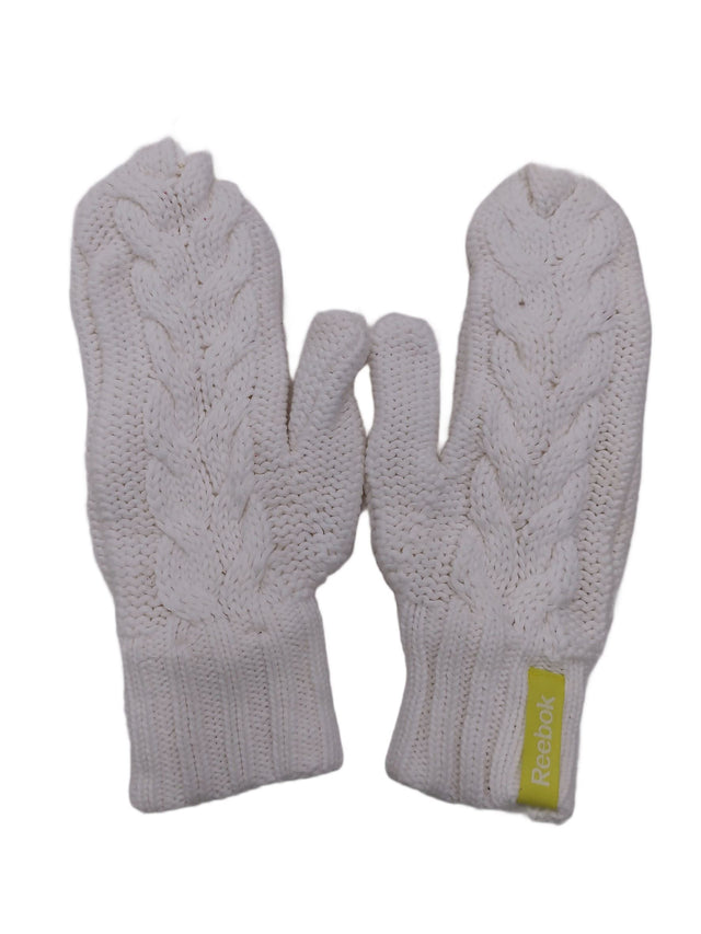 Reebok Women's Gloves S Cream 100% Cotton