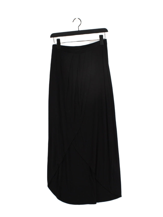 New Look Women's Maxi Skirt UK 10 Black Viscose with Elastane