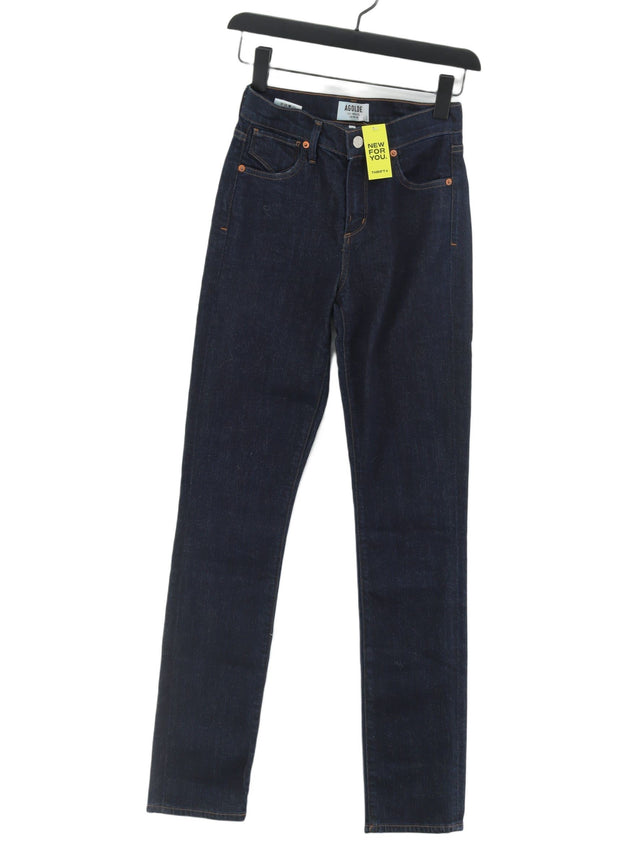 Agolde Women's Jeans W 23 in Blue Cotton with Spandex