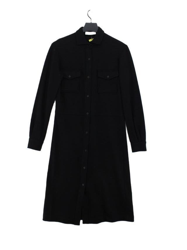 Nicole Farhi Women's Coat UK 8 Black 100% Wool