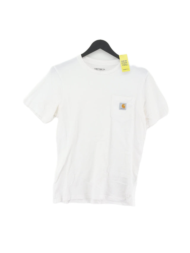 Carhartt Men's T-Shirt XS White 100% Cotton