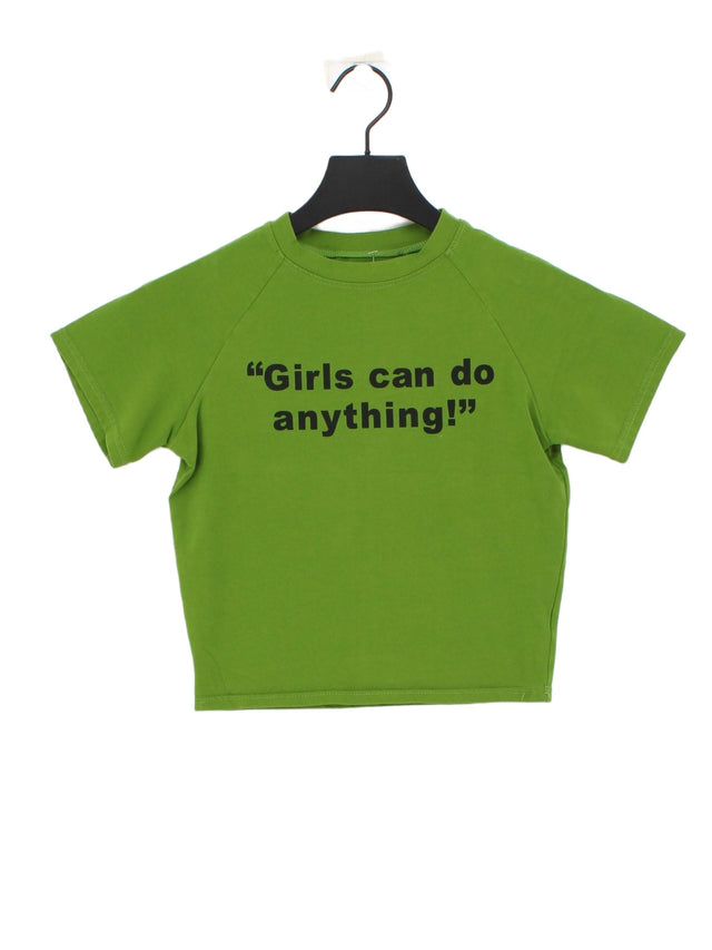 American Apparel Women's Top M Green 100% Other
