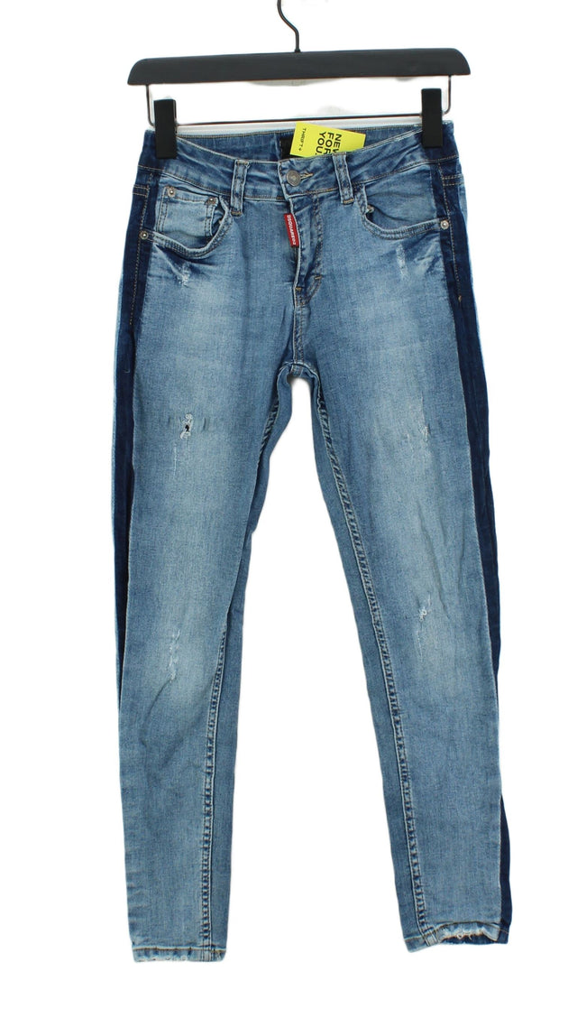 Dsquared2 Women's Jeans W 26 in Blue 100% Cotton