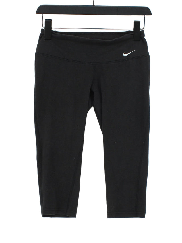 Nike Women's Leggings XS Black Cotton with Polyester