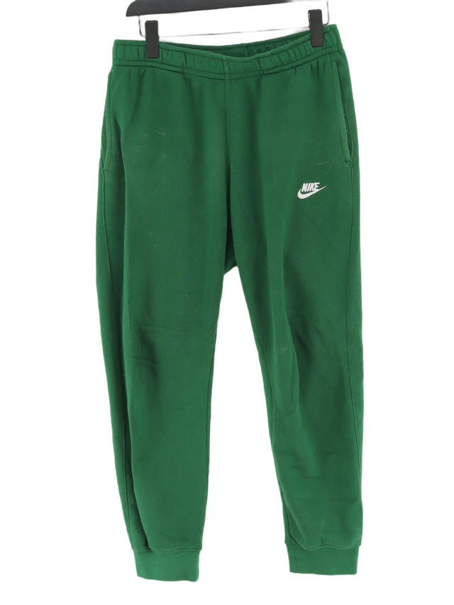 Nike Men's Sports Bottoms M Green 100% Cotton