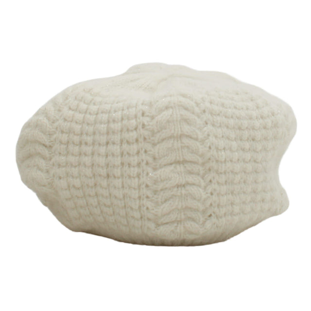 Accessorize Women's Hat Cream Wool with Angora, Other, Polyamide, Polyester