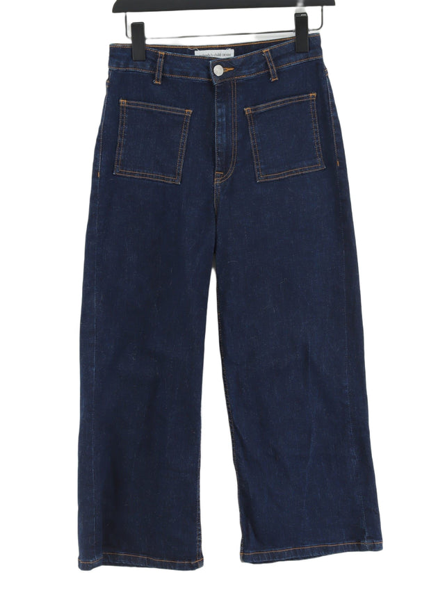 Nobody's Child Women's Jeans UK 8 Blue Cotton with Elastane