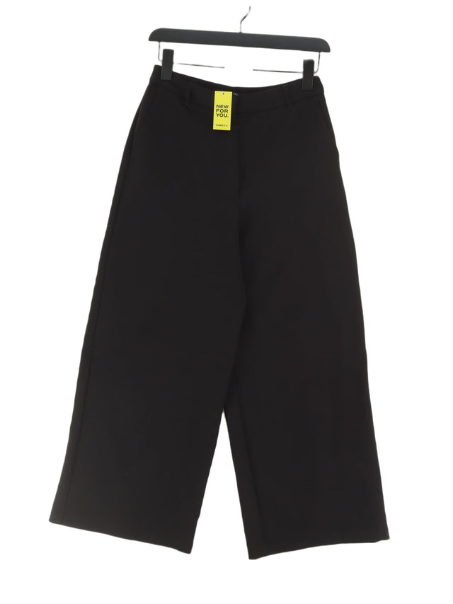 New Look Women's Suit Trousers UK 10 Black Polyester with Elastane
