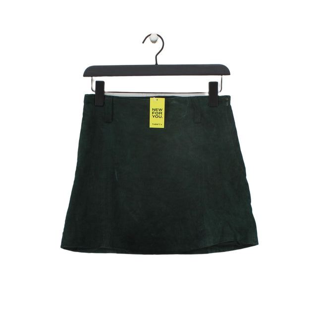 Zara Women's Midi Skirt M Green 100% Other