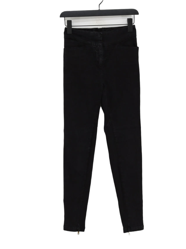 Icb Women's Jeans W 34 in Black Cotton with Elastane