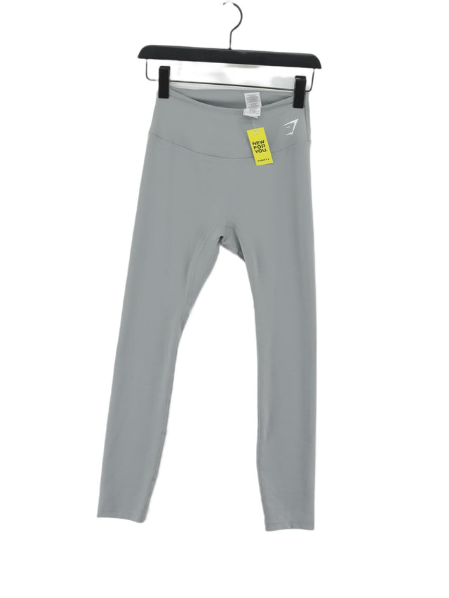 Gymshark Women's Leggings M Grey Polyester with Elastane