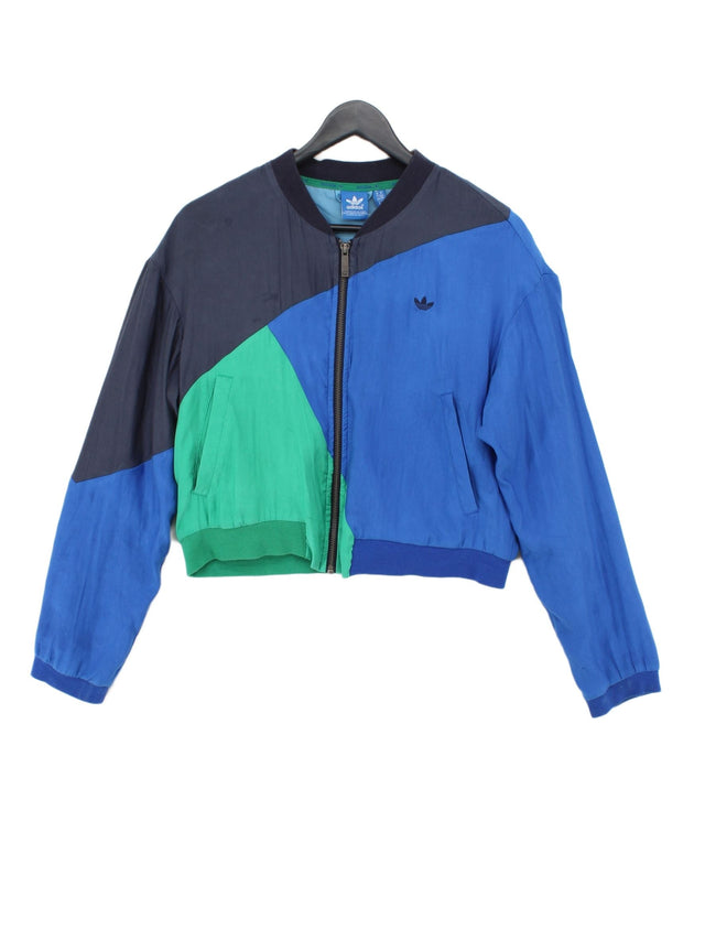 Adidas Women's Jacket UK 14 Blue 100% Polyester