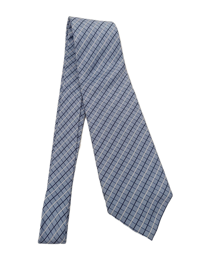 Dehavilland Men's Tie Blue 100% Silk