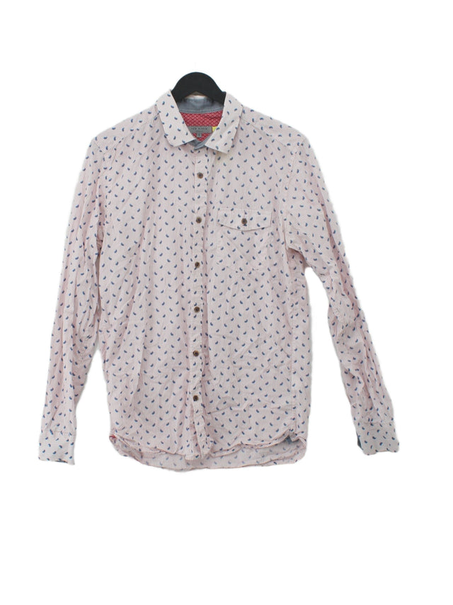 Ted Baker Women's Shirt UK 6 Pink 100% Cotton