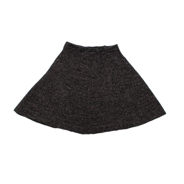 Adrienne Vittadini Women's Mini Skirt XS Multi Acrylic with Wool, Nylon, Spandex