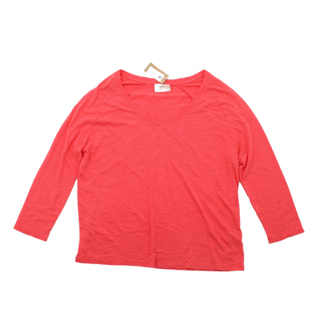 Hush Men's Jumper S Red Cotton with Lyocell Modal