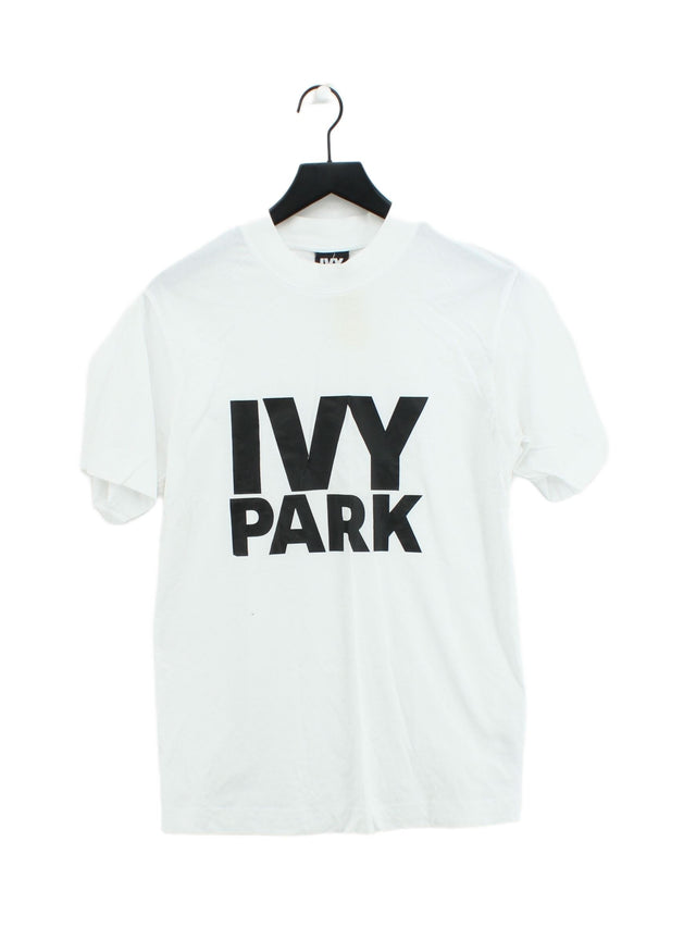 Ivy Park Men's T-Shirt XXS White 100% Cotton