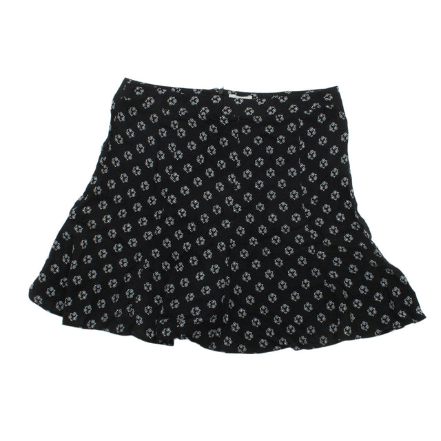 Cooperative Women's Mini Skirt M Black 100% Viscose