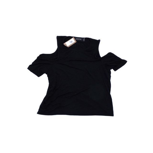 Minkpink Women's Top S Black 100% Other