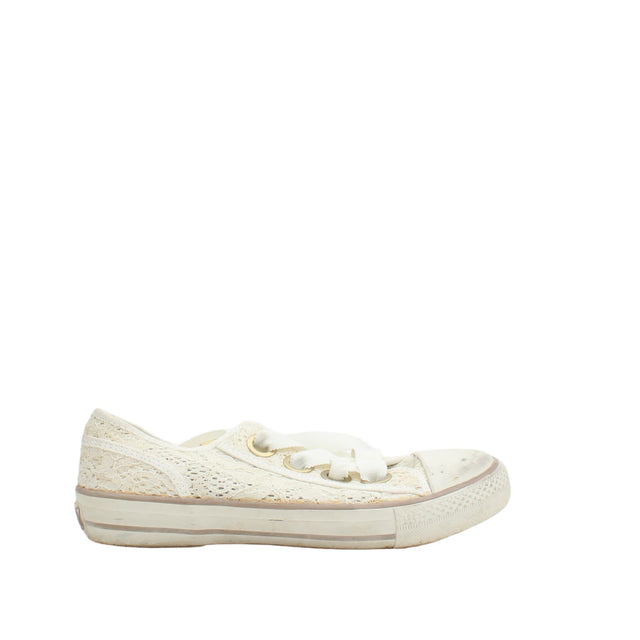 Ash Women's Trainers UK 4.5 Cream 100% Other