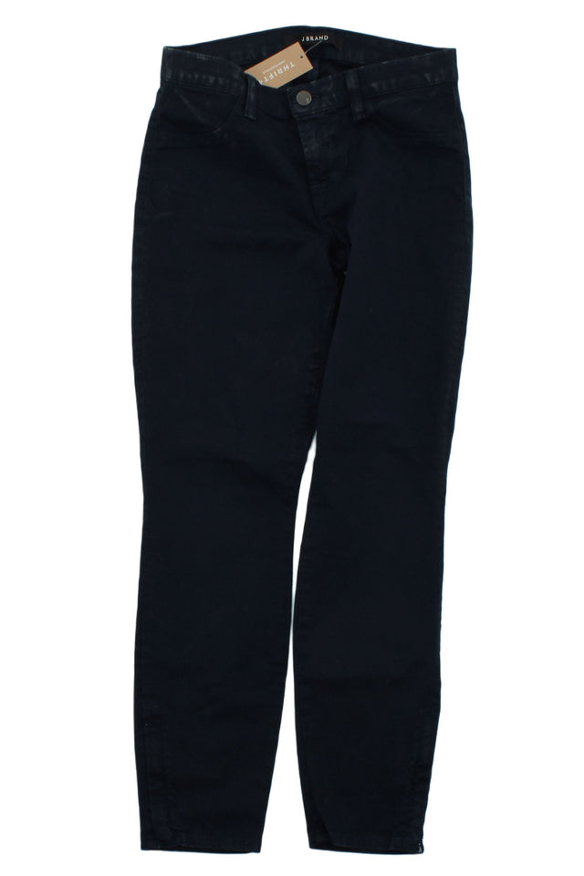 J Brand Women's Trousers W 26 in; L 26 in Black Viscose with Cotton
