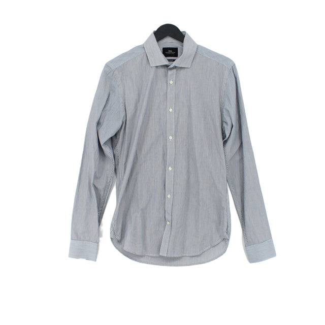 Moss London Men's T-Shirt M Grey 100% Cotton