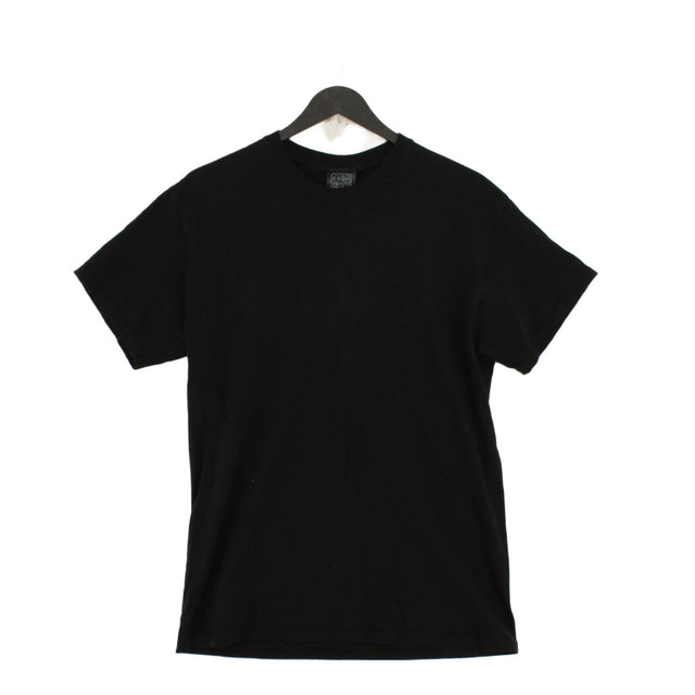New Love Club Men's T-Shirt S Black 100% Cotton